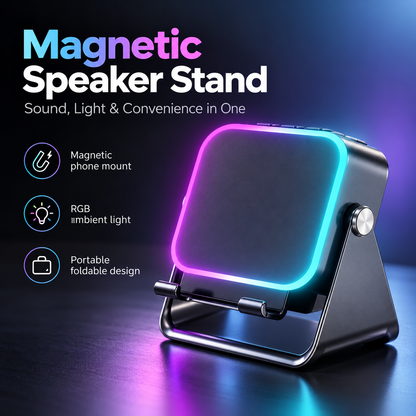 GlowDock Speaker Stand