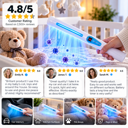 LumiClean UV-C Sanitising Wand
